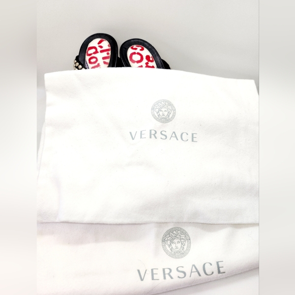Versace Chaos Couture Multicolor Sandals Size 37 RARE - Picture 8 of 8